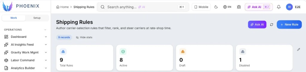 Parcel Shipping Made Easy With Phoenix AI-Native WMS
